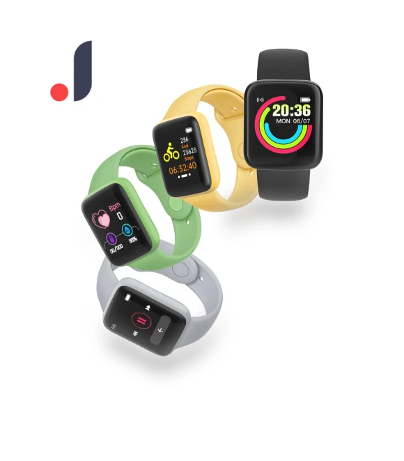Digital Smartwatch with Heart Rate Monitor — Wearable Accessories, Vogue