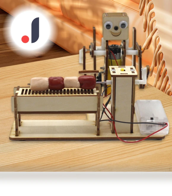 DIY BBQ Robot Projects for Home Learning — Construction Kits, Handy Hobbies
