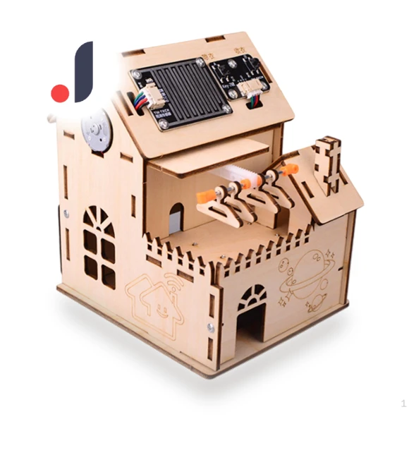 Educational Smart Home Wooden Kit — Construction Kits, Love DIY