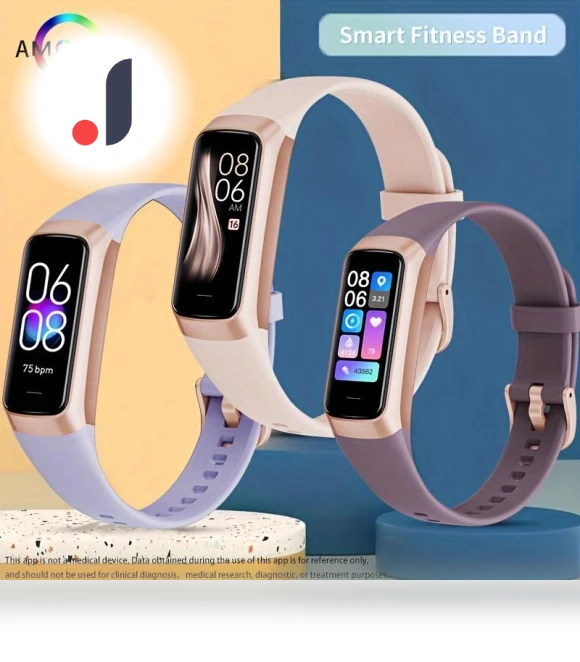 Fitness Smartwatch with Silicone Strap — Smartwatches, SCIONE