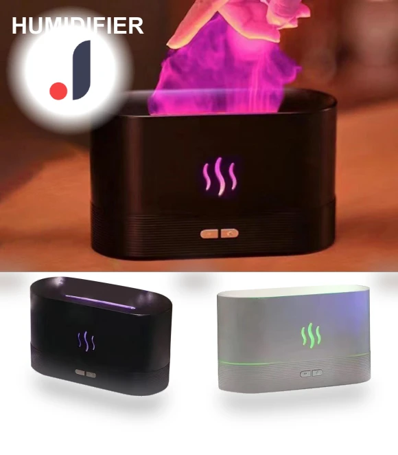 Humidifier with Colorful Flame — Air Moisturizers, Excellent stuff