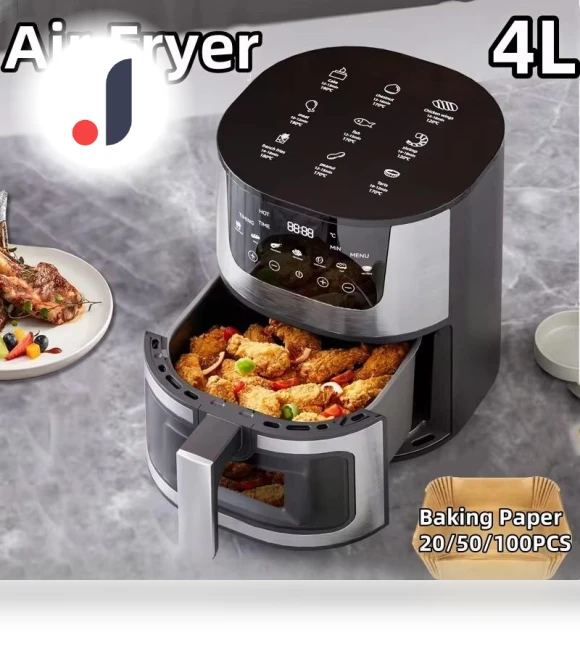Large Capacity Intelligent Air Fryer — Air Fryers, DC-HOME Textile