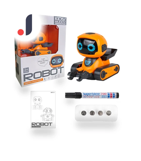 Line Following Robot Toy — Interactive Figures & Robots, Excellent stuff