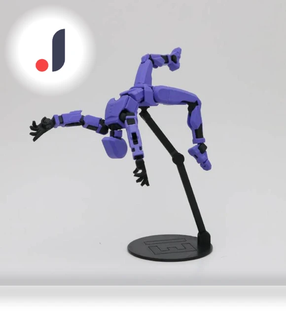 Mobile Doll Stand — Display Stands, Salted Chicken