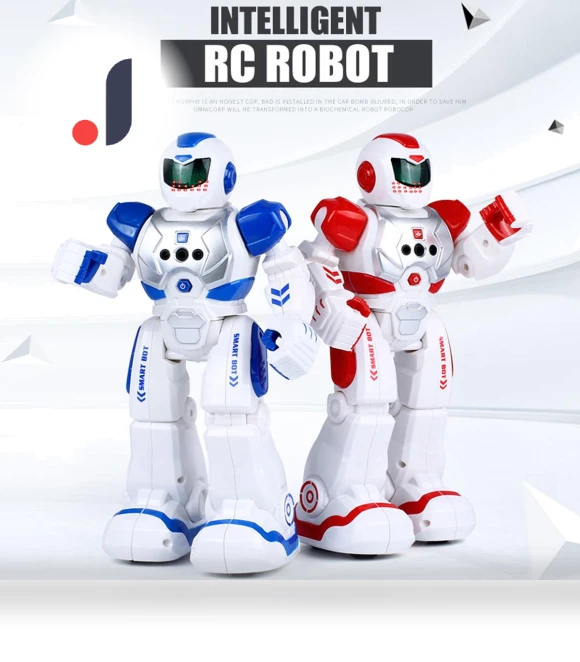 Programmable LED Smart Robot with Remote Control — Interactive Figures & Robots, Triple K