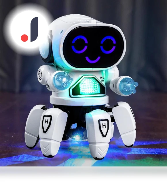 Smart Robot with Light and Sound Effects — Interactive Figures & Robots, Take One