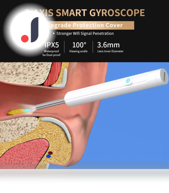 Smart Visual Ear Cleaner — Wax Removal, Vinde Home