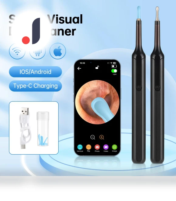 Smart Visual Ear Cleaner — Syringes, Cozy Cottage-Relax