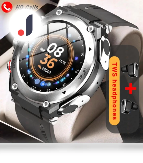 Smart Watch Bracelet 2 in 1 with TWS Wireless Earbuds — Wearable Accessories, Tiktop2