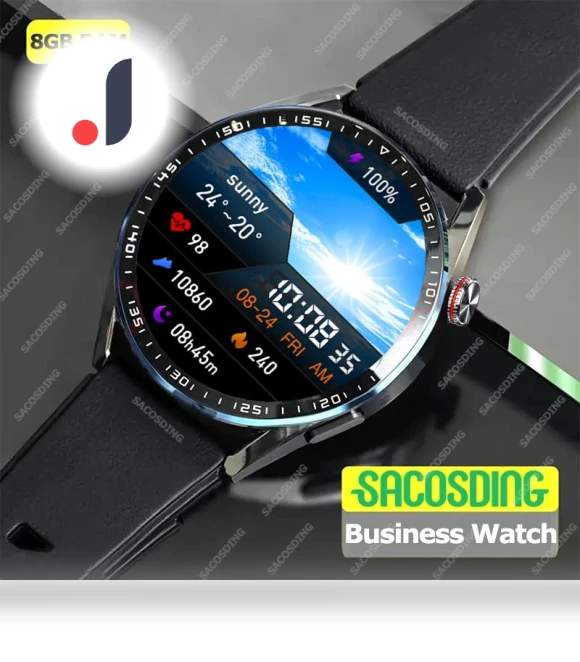 Smart Watch with AMOLED Display — Smartwatches, Tiktop2