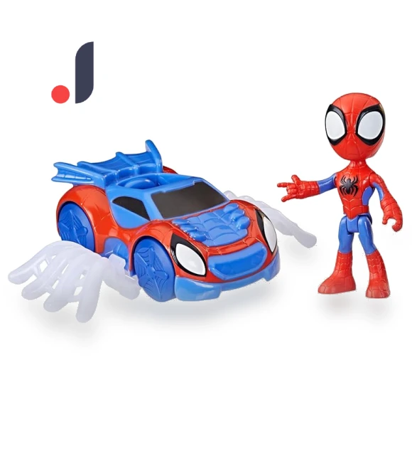 Spidey and His Amazing Friends Spider-Crawler Robot — Interactive Figures & Robots, Hasbro