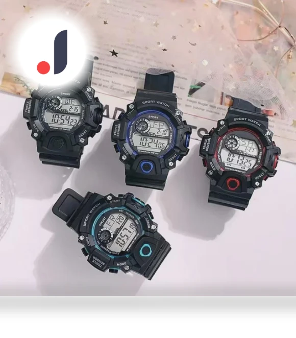 Waterproof Multifunctional Glow Sport Watch — Active Timepieces, AI Supermarket