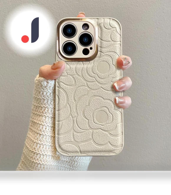 Camellia Pattern Mobile Phone Case with Ring — Mobile Devices & Accessories, BC Electrical Appliances