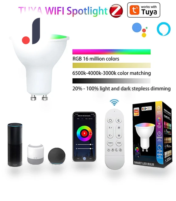 Dimmable Lamp Cup Smart Bulb — LED, HOME-Auto-001
