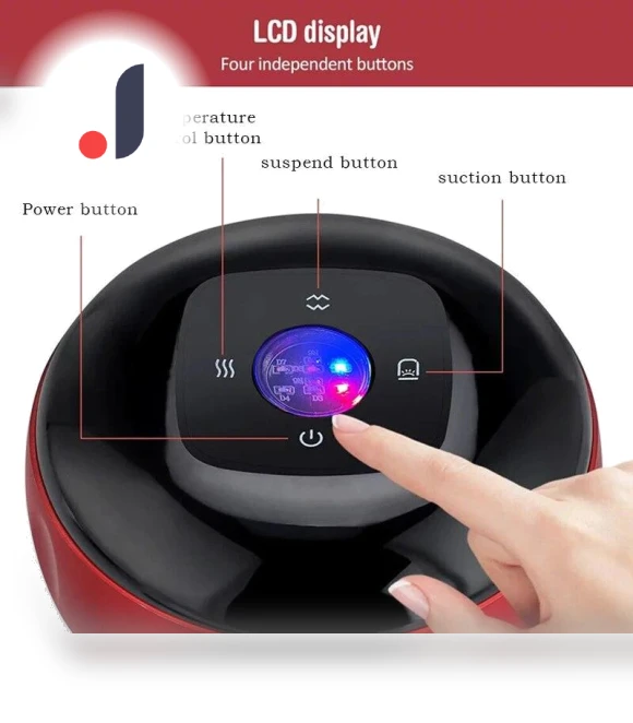 Electric Vacuum Cupping Massage Device — Magnetic Therapy, HOME-Auto-001