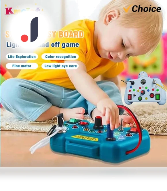 LED Busy Board with Touch Toys — Infant & Early Childhood Playthings, messiia