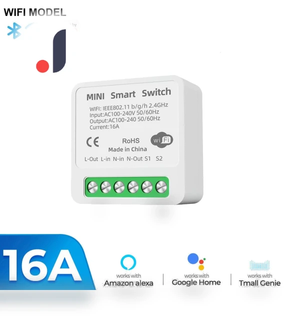 Mini Switch with Voice Control — Smart Home Hubs & Controllers, TrendVibeCN