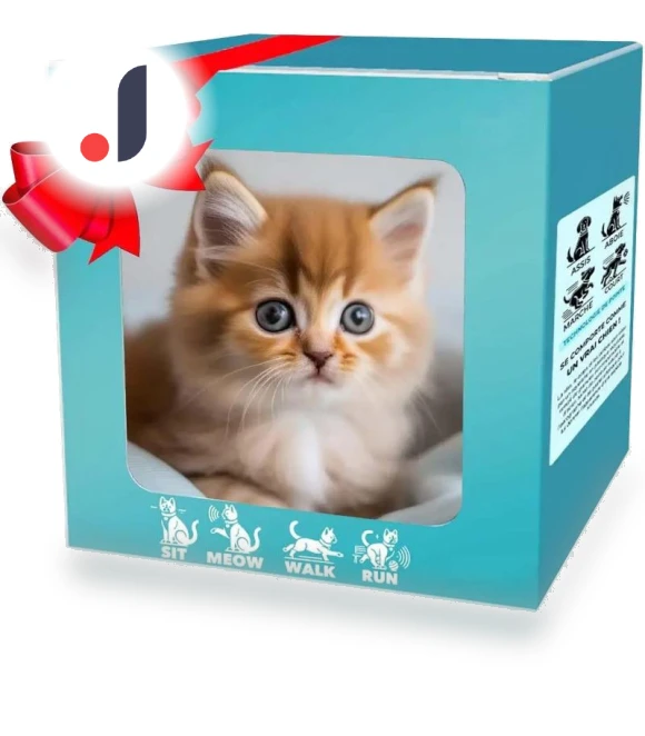 Realistic Robot Cat — Cameras & Monitors, Happy Camp