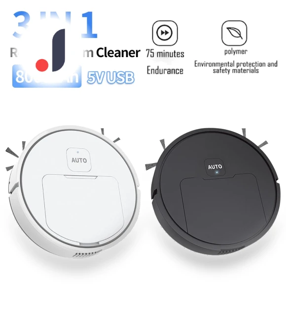 Robot Vacuum Cleaner 3 in 1 — Smart Cleaning Robots, HOME-Auto-001