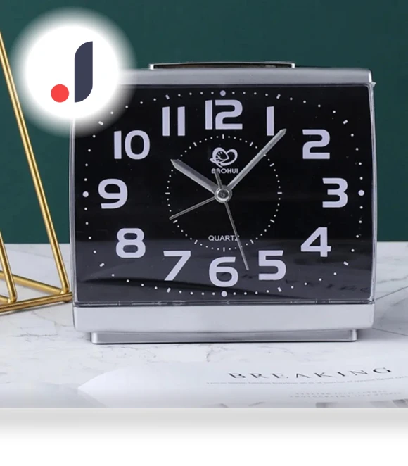 Silent Night Light Clock — Clocks, DC-HOME Textile