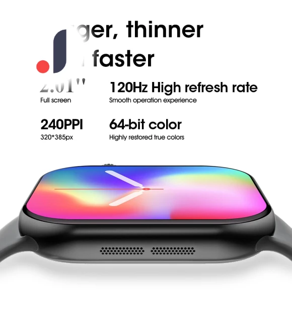 Smart Watch with Wireless Charger — Smartwatches, IWO
