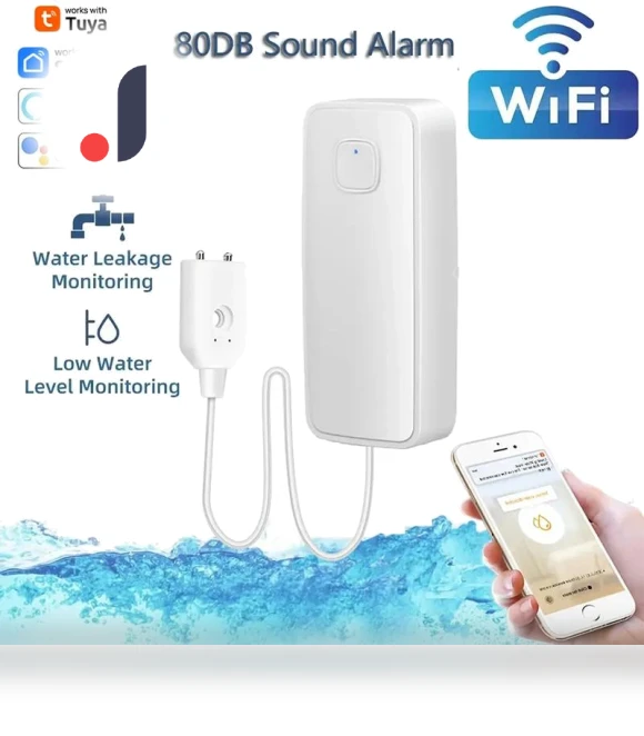Smart Water Leak Sensor — Water Leak Detection Systems, HOME-Auto-001