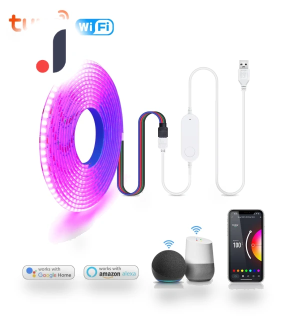 Smart WiFi LED Strip Light — LED Strips, HOME-Auto-001