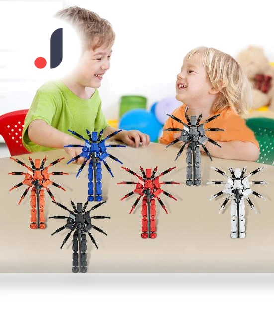 Spider Robot Figure with Accessories — Dolls & Figures, Cetus