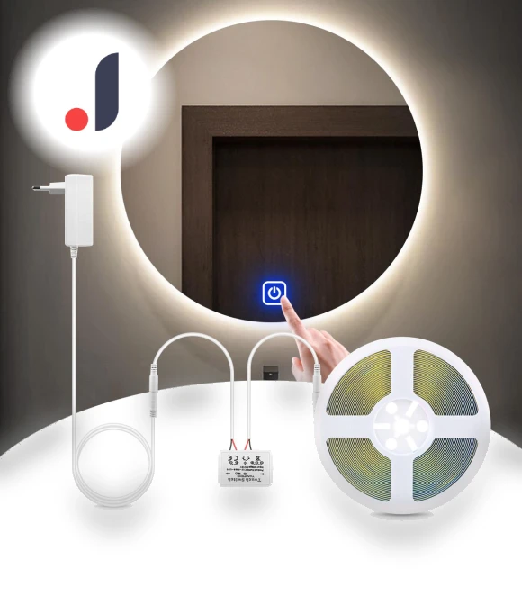 Touch Sensor LED Mirror Light — LED Strips, HOME-Auto-001