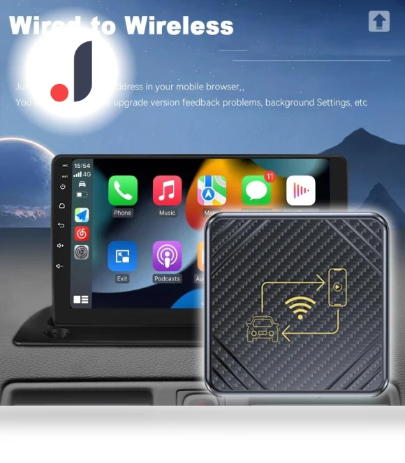 Wireless CarPlay Android Auto Adapter — Phone Accessories, Kebidumei