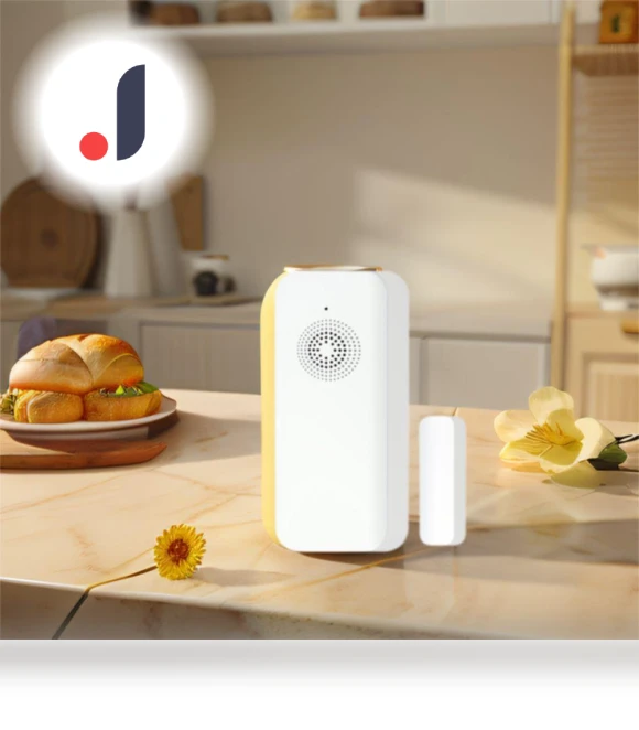 Wireless Smart Door Sensor Alarm System — Smart Home Security, junjiejituan