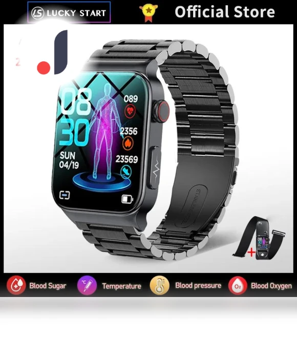 Blood Health High-end Smartwatch — Smartwatches, Lucky Start
