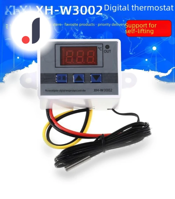 Digital Temperature Thermostat with Display — Home Climate Control, AI Supermarket