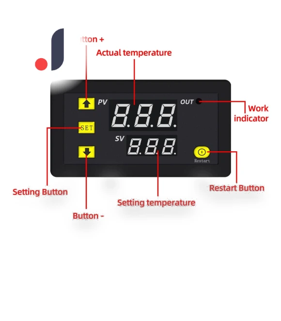 Digital Thermostat with LED Display — Thermostats, Home Of Auto Parts