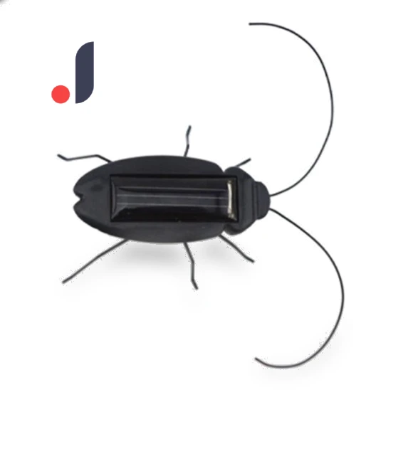 Educational Solar-Powered Cockroach Robot Toy — Solar Power, Ice Beauty