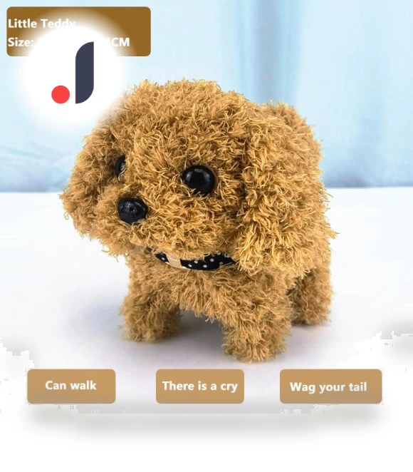 Electric Walking and Calling Robot Pet Doll — Interactive, Dimpled Cheeks