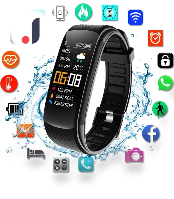 Fitness Smartwatch with Heart Rate Monitor — Smartwatches, Tiktop2