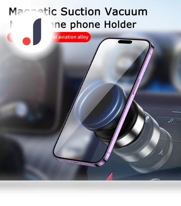 Magnetic Vacuum Car Phone Holder — Dashboard Installation Kits, Auto Accessories Home