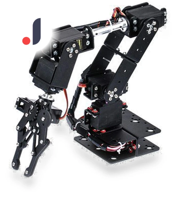Mechanical 6DOF Robot Manipulator Claw Kit — Robotic Enhancements, Japan Zen Mall