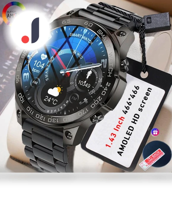 Men's Smart Watch with Always-On Display — Smartwatches, Tiktop2