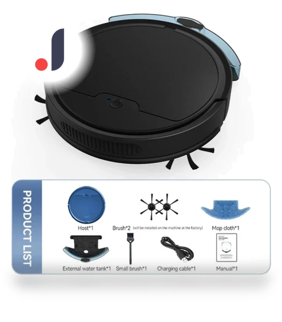 Smart Sweeping Robot 3 in 1 — Smart Cleaning Robots, Modern Home Furnishing