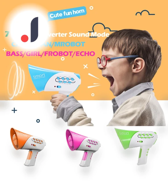 Smart Voice Amplifier with Multiple Voice Changers — Portable Audio Recorders, Ice Beauty