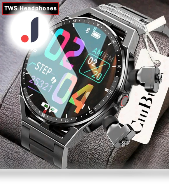 Smart Watch 2-in-1 Wireless Headset — Smartwatches, Tiktop2