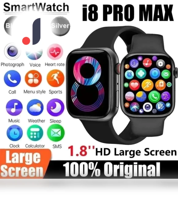 Smart Watch I8 Pro Max — Wearable Accessories, ElectronicsHome