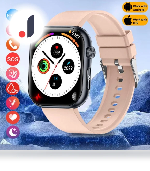 Smart Watch with Amoled Screen — Smartwatches, SACOSDING