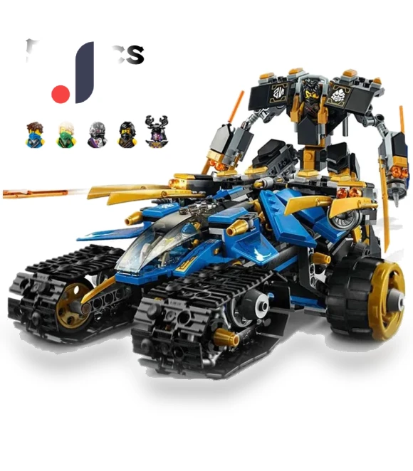 Thunder Raider Mechanical Warrior Robot Building Blocks Model — Construction Kits, TIANGU
