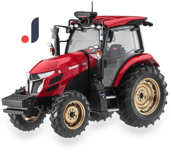 Yanmar Tractor YT5113A Robot Tractor Plastic Model — Miniature Rides & Collectibles, Hasegawa