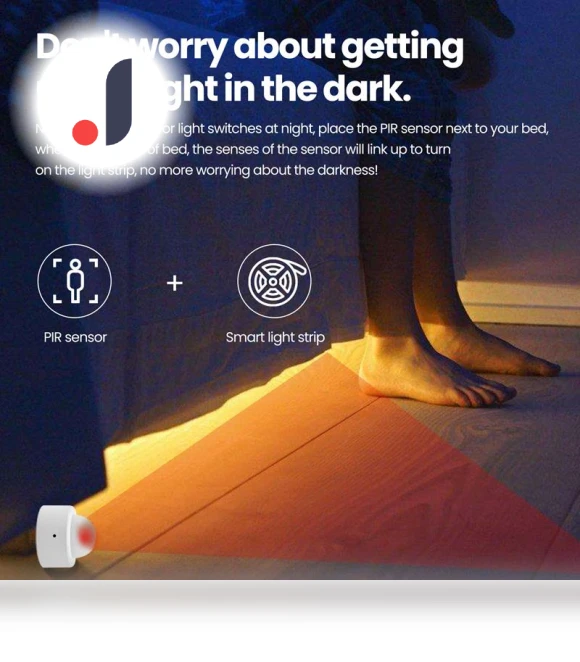 Zigbee PIR Motion Sensor — Smart Home Security, 888 Auto Parts Town