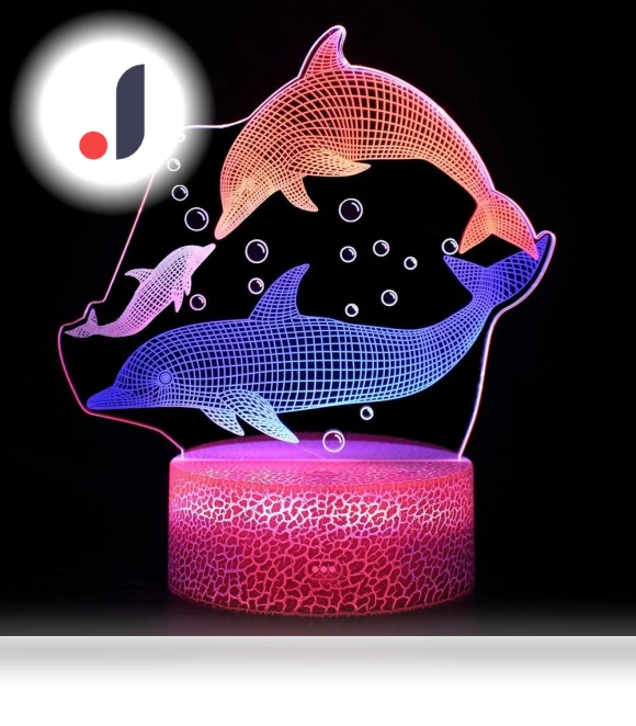 3D Visual Night Light — Creative Lighting Solutions, flower 01