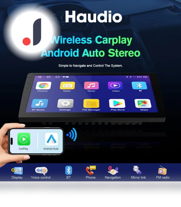 Android 13 Car Stereo System — Stereo Receivers, ZIDLI